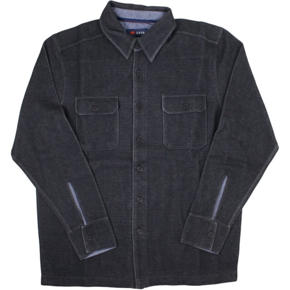 COVA Large Grey Shirt Jacket 🔥